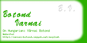 botond varnai business card